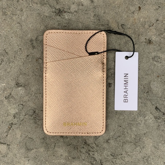 BRAHMIN Leather Card Case - Picture 1 of 3
